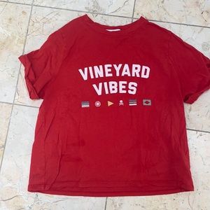 Red Martha’s Vineyard soul cycle T-shirt